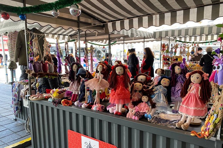 İstanbul Gönüllüleri Kadın Emeği Pazarı Zeytinburnu'nda