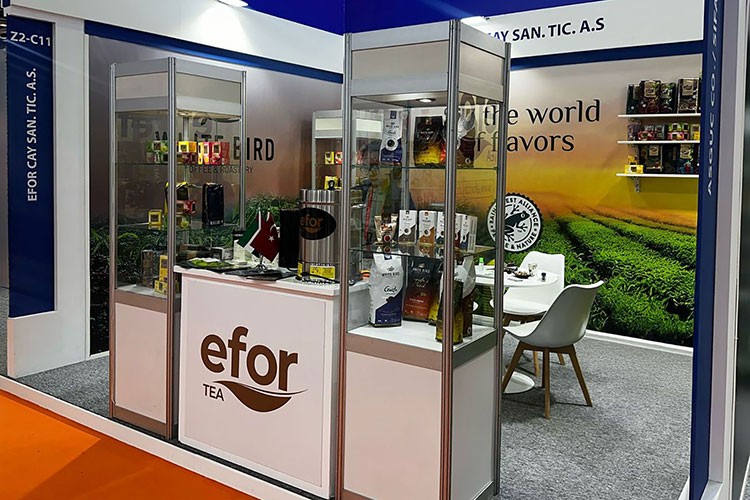Efor Çay, Whitebird Coffee'yi Gulfood Fuarı'nda tanıttı