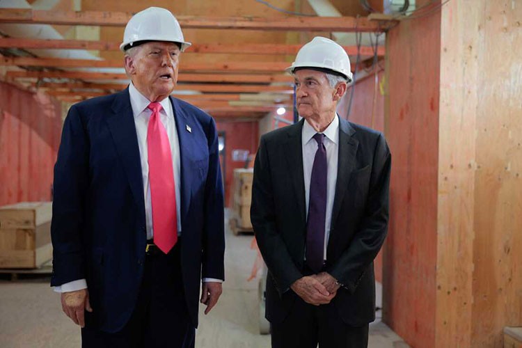 Fed'in inşaat projesinde incelemelerde bulundu