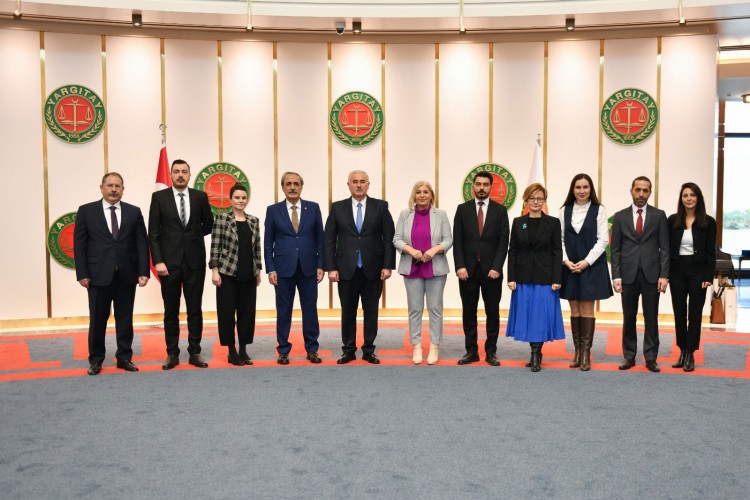 Yargıtay Başkanı Akarca, 10 Ocak Çalışan Gazeteciler Günü'nde basın mensuplarıyla bir araya geldi