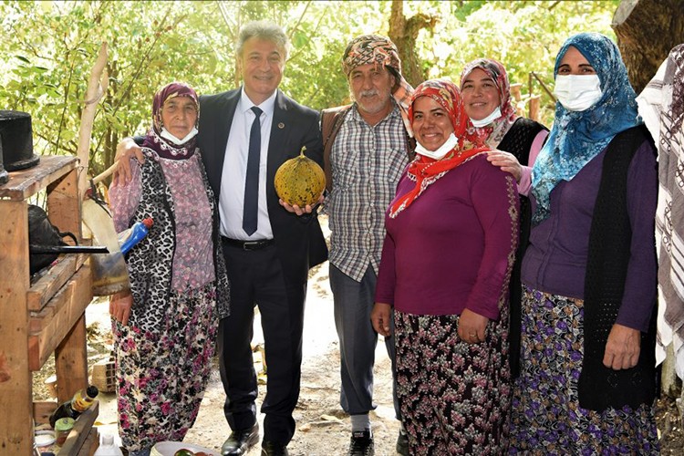 Bornova'da üretime destek