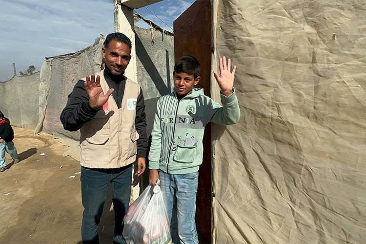 İDDEF'ten Gazze'ye 36 Ton Taze Gıda Yardımı