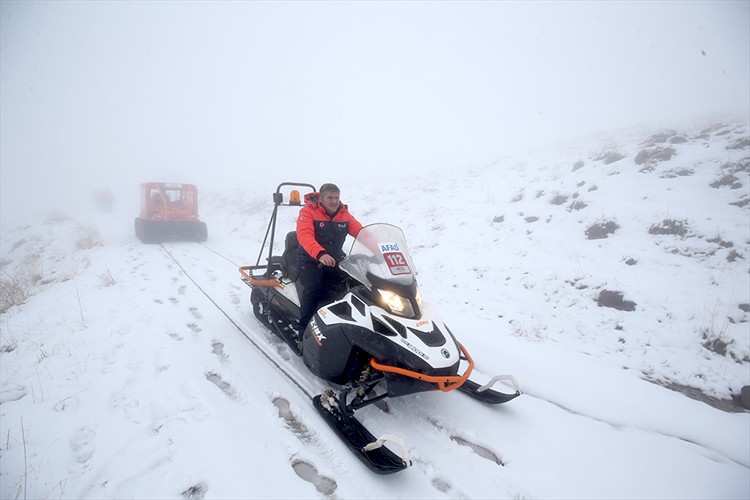 AFAD ekipleri tatbikatlarla kış görevlerine hazırlanıyor