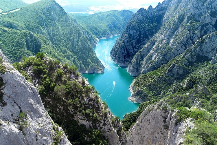 Şahinkaya Kanyonu'nu 75 bin kişi ziyaret etti