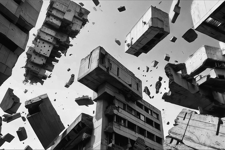 Müzik ve görsel sanatların buluşması.