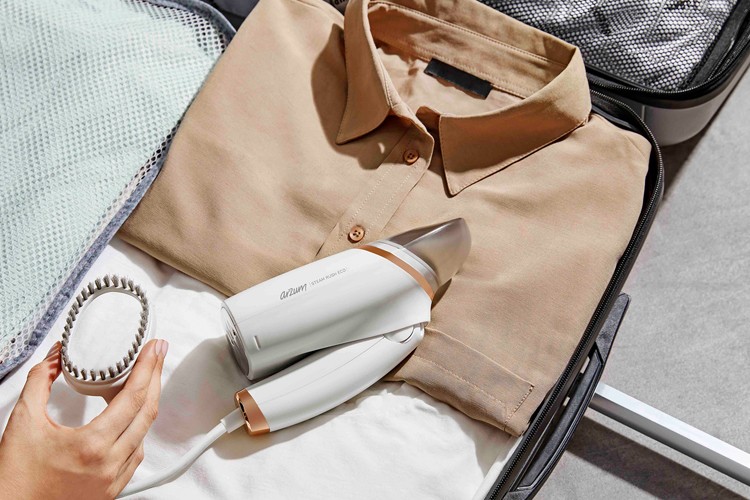 Seyahatlerde en büyük yardımcınız Arzum Steam Rush Eco Buharlı Düzleştirici