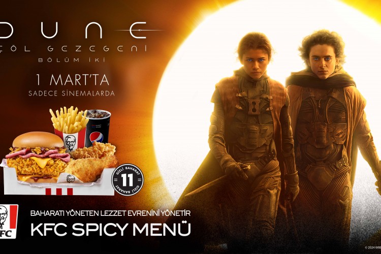 KFC'den Dune: Çöl Gezegeni Bölüm İki İş Birliği