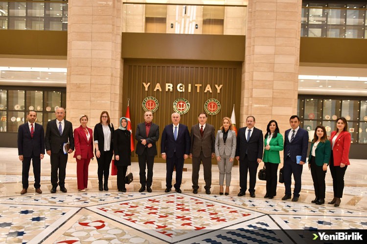 Yargıtay Başkanı Akarca, Sırbistan Ombudsmanı Pasalic ve beraberindeki heyeti kabul etti