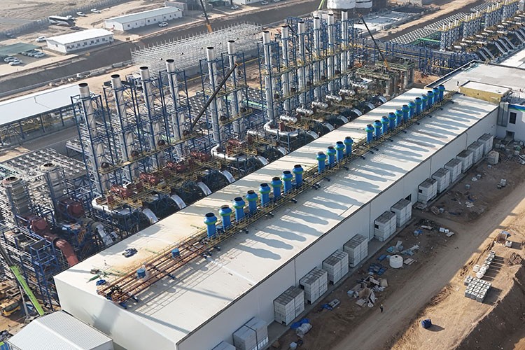 Talimercan Santrali tam kapasiteyle devrede