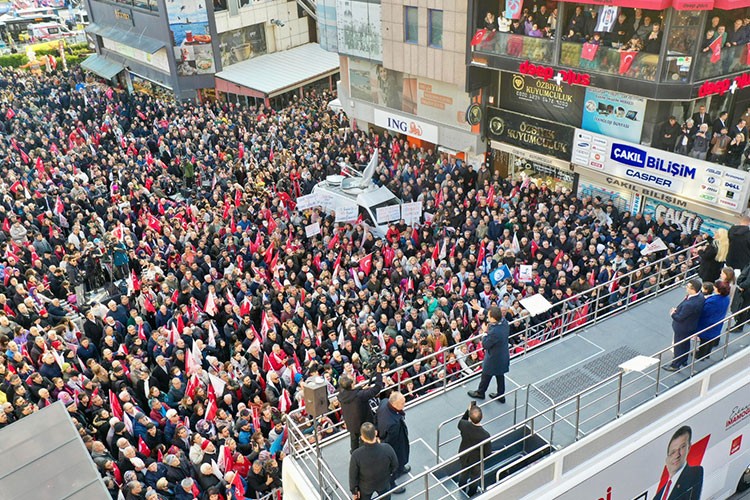 SANCAKTEPE VE ÇEKMEKÖY'DE İMAMOĞLU COŞKUSU