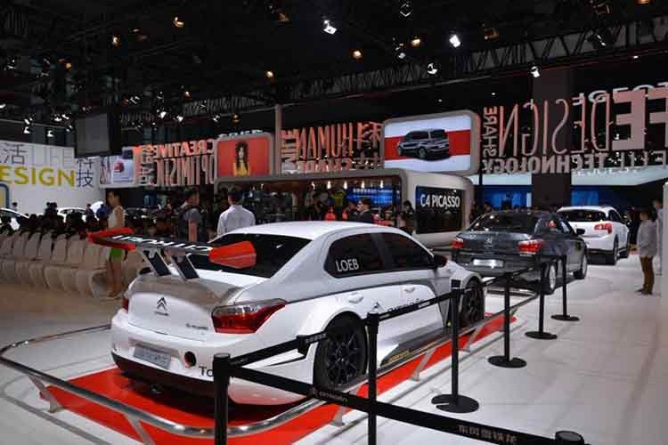 Citroen, yeni kapsül modellerini Şanghay'da sergiliyor