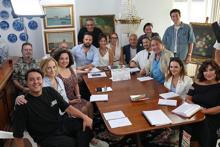 İngiliz Anahtarı filminin okuma provası yapıldı