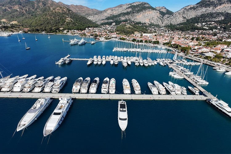 Göcek'te 6. TYBA yat fuarı başlıyor