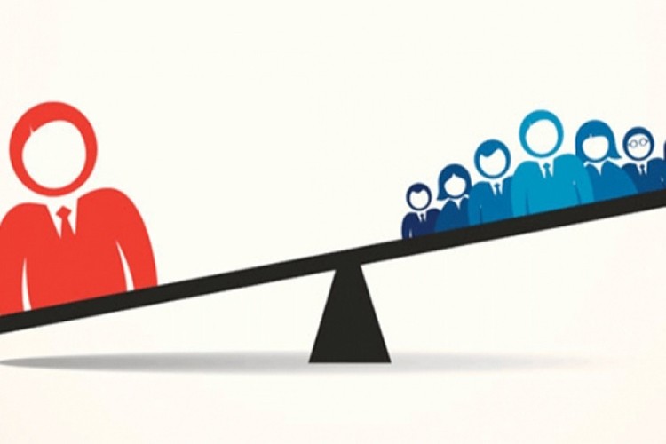 Gelir dağılımı yüzde 46.7'ye geriledi