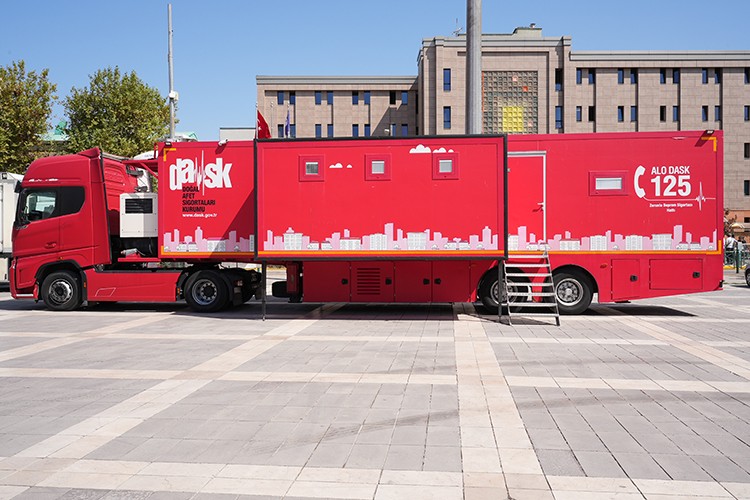 DASK Tırı İstanbul turuna başladı