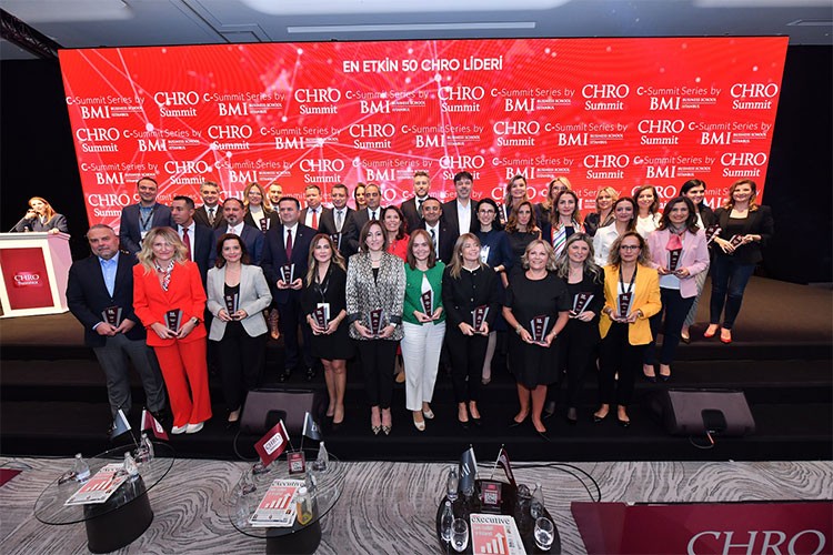Türkiye'nin 'En Etkin 50 CHRO'su ödüllerini aldı