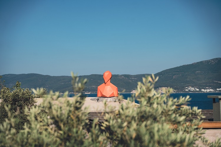 'French Delights' sergisinin eserleri Bodrum'da