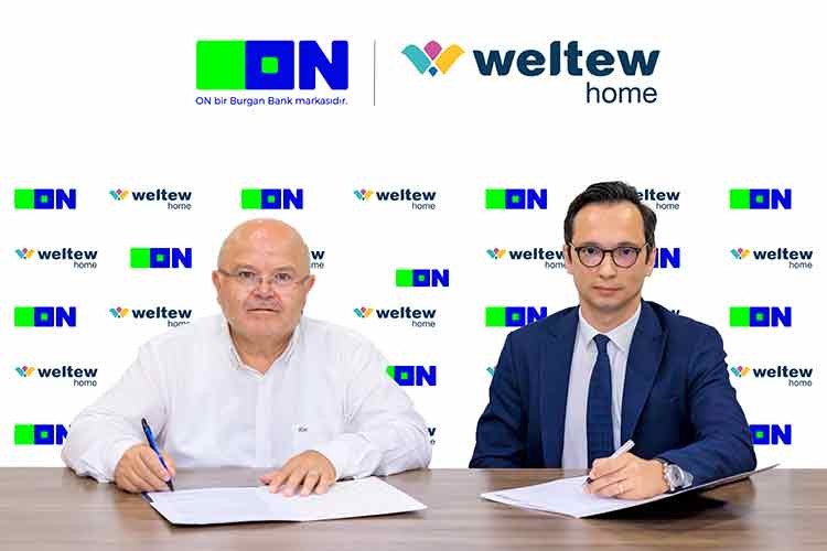 ON Dijital Bankacılık, Weltew Home'da avantaj sağlıyor