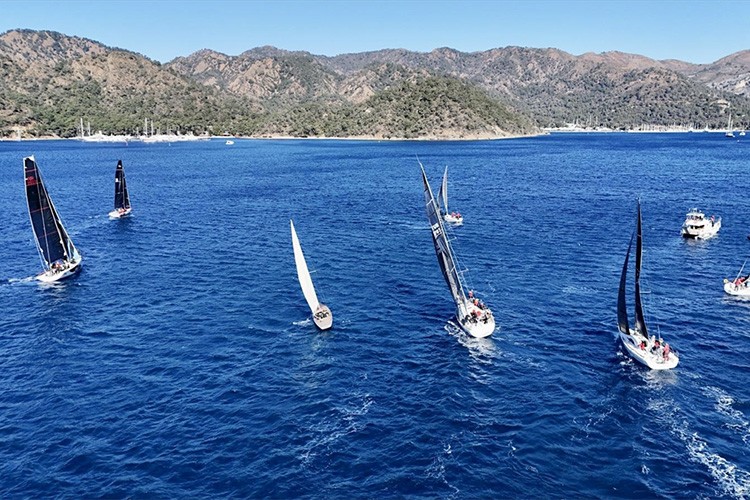 Göcek Kış Trofesi'nin ikinci ayağı, Muğla'da başladı