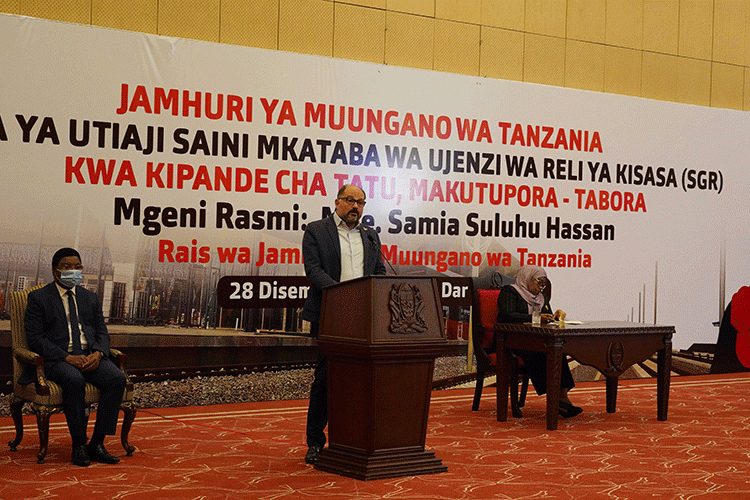 Tanzanya'da yeni bir projeye daha imza attı!