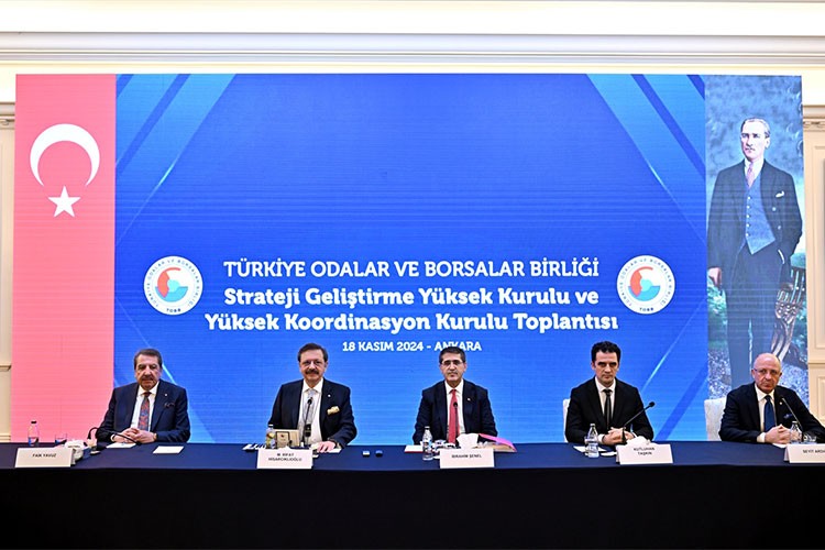 TOBB Strateji Geliştirme Yüksek Kurulu toplandı