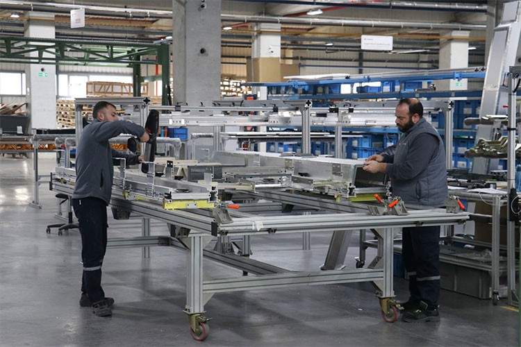 Türkiye'nin milli elektrikli hızlı trenlerinde Bursa imzası