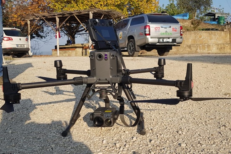 Yangınlara yüksek teknolojiyle müdahale