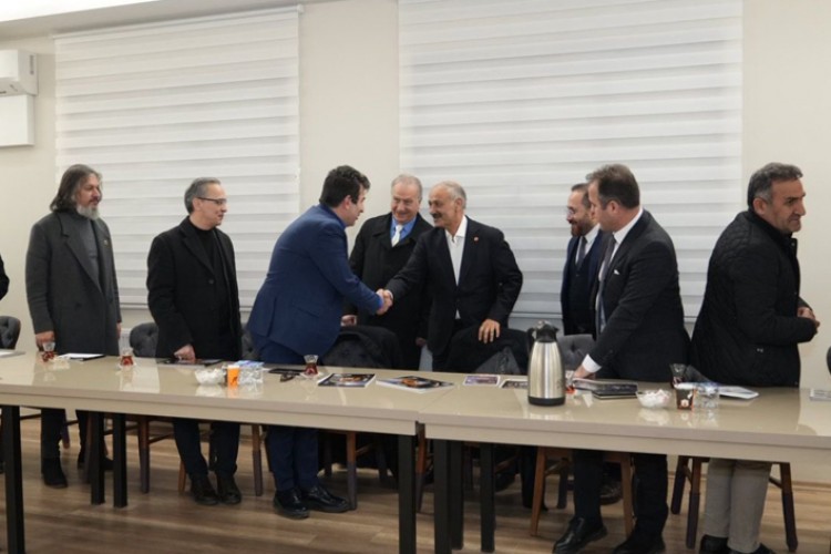 HÜSEYİN KARAKAYA İSPADER'İ ZİYARET ETTİ