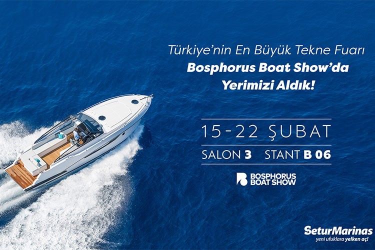 Setur marinaları Boat Show'da