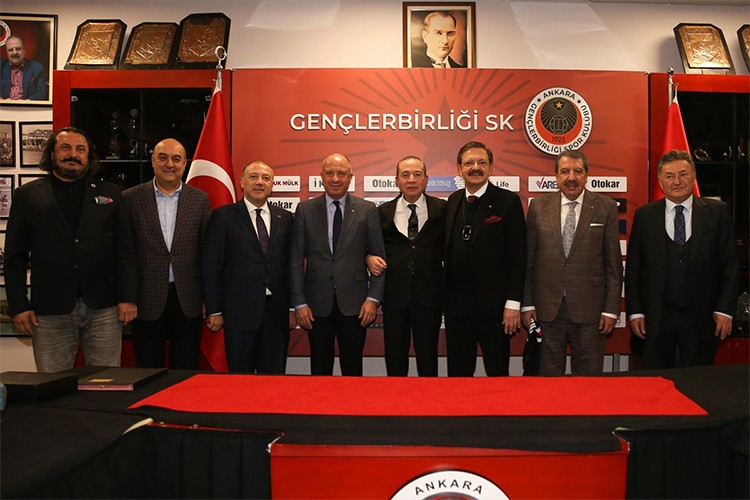 İş dünyasından Gençlerbirliği'ne ziyaret