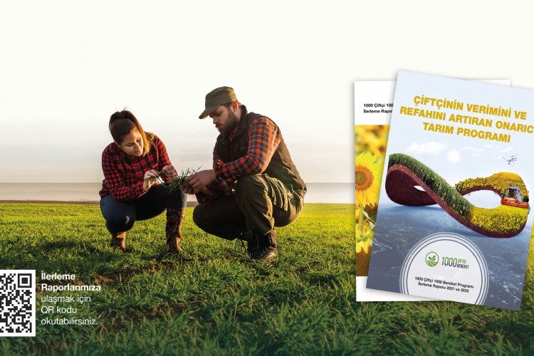 1000 Çiftçi 1000 Bereket'in ikinci İlerleme Raporu yayınlandı