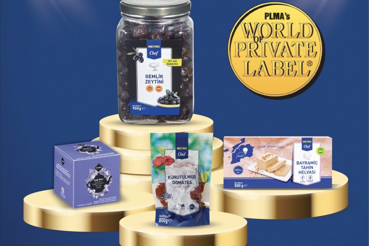 Metro Türkiye'ye, PLMA'dan 3 Farklı Kategoride 4 Ürüne Mükemmellik Ödülü