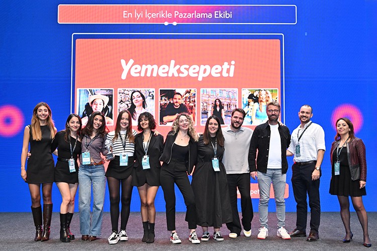 Yemeksepeti The Hammers Awards'ta 5 ödüle layık görüldü