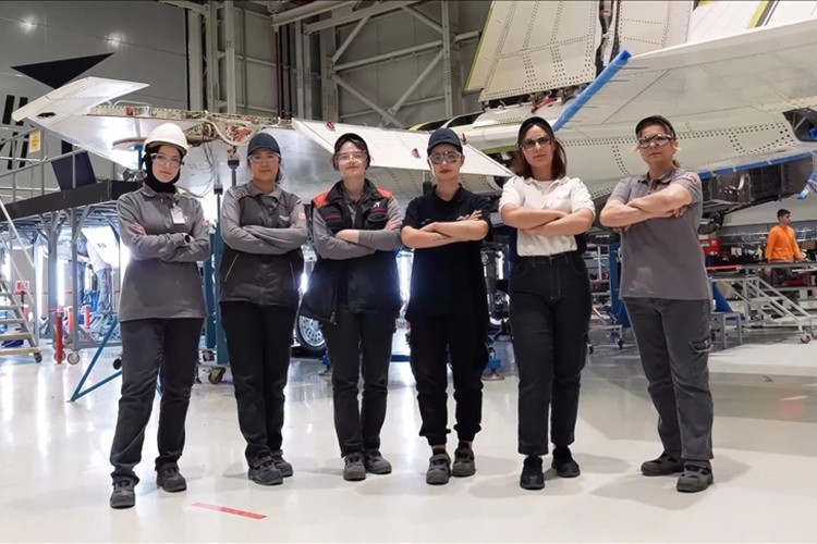 Kadın mühendislerden Kaan'a kritik parça