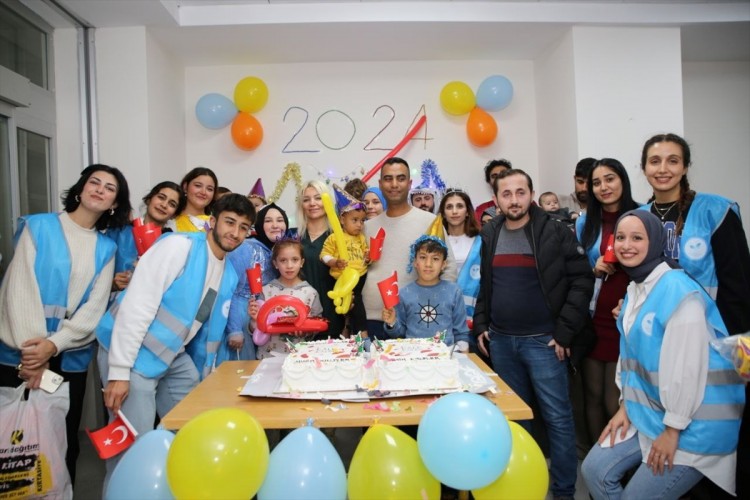 Çocukların yüzü güldü