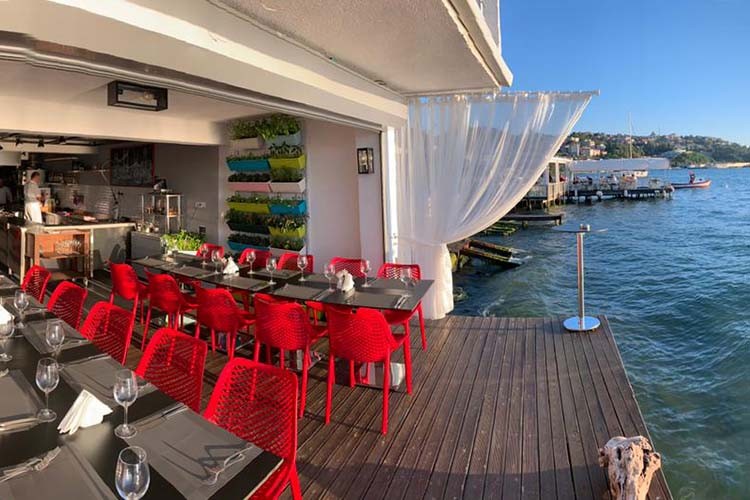 En güzel yalıda lezzet