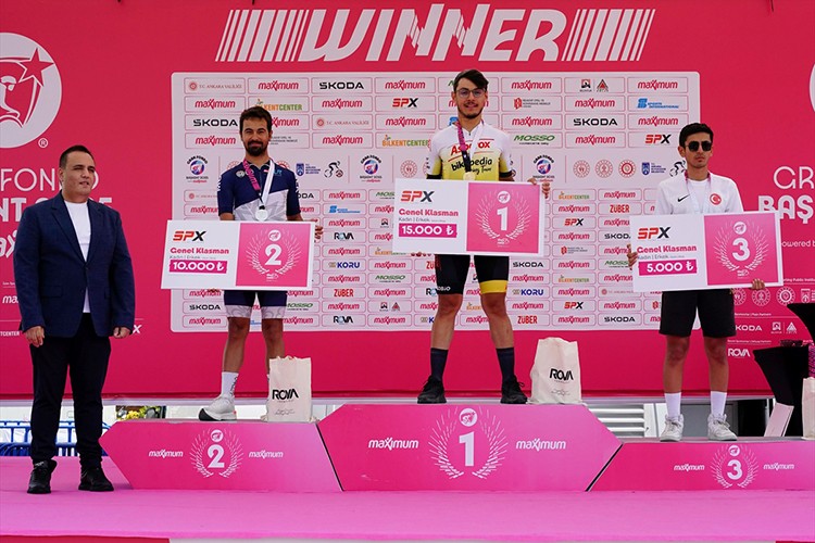 Gran Fondo Başkent Bisiklet Yarışı, Ankara'da tamamlandı