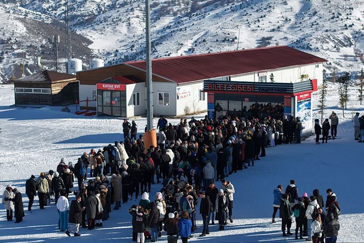 Yıldız Dağı yılbaşında tam doluluğa ulaştı