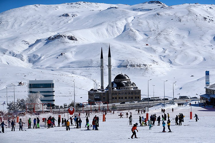 Erciyes'in pistleri turistin gözdesi