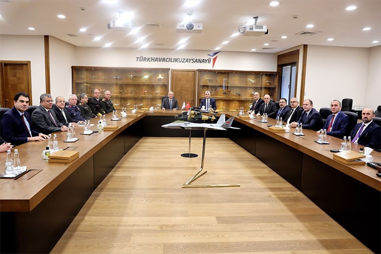 Bakanlar Güler ve Bolat TUSAŞ'ı ziyaret etti