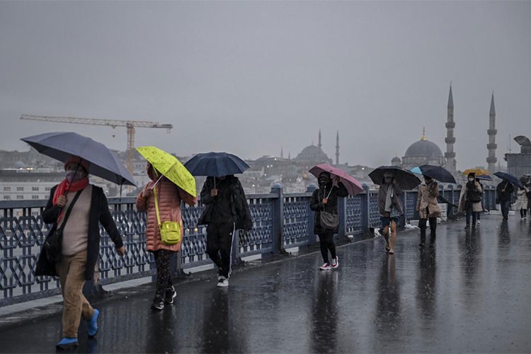 Marmara ile Ege için yağış ve fırtına uyarısı