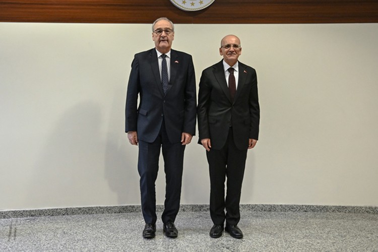 Bakan Şimşek, İsviçre Konfederasyonu Başkan Yardımcısı Parmelin ile bir araya geldi