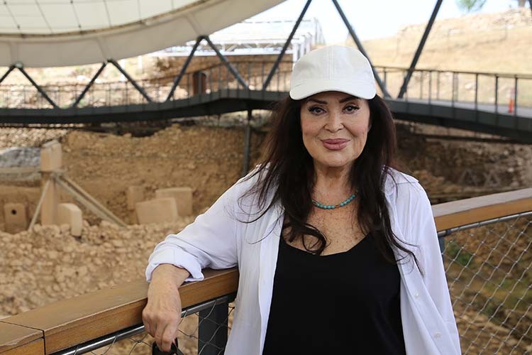 Türkan Şoray Göbeklitepe'de