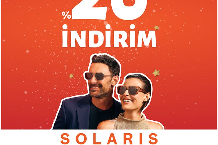 Solaris'ten yeni yıl için yüzde 20 indirim fırsatı
