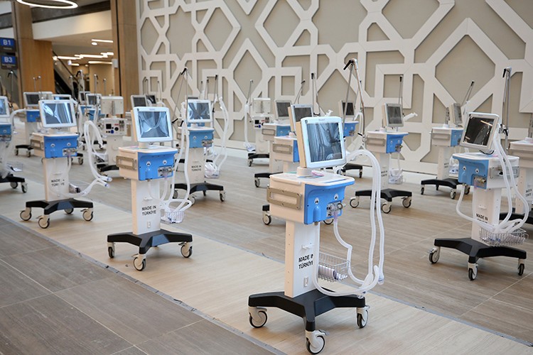 İşte yerli üretim solunum cihazı