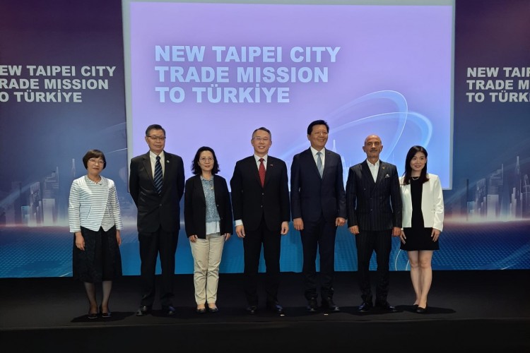 Avrasya Pazarında Konumlanmak ve İş Fırsatları Yakalamak İçin Yeni Taipei İhracat Geliştirme Heyeti Türkiye'ye Geldi