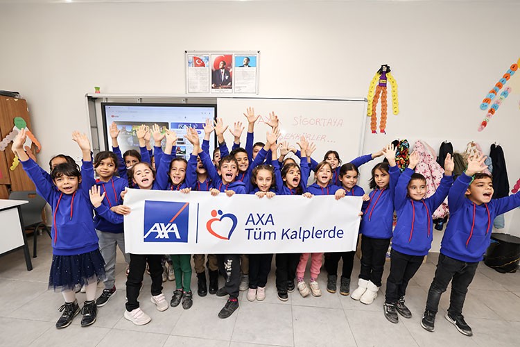 AXA İyilik Haftası'nda 3312 saatini iyiliğe ayırdı