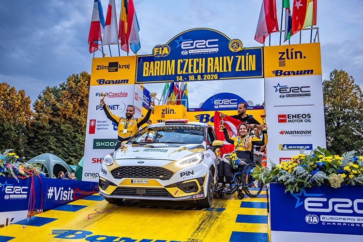 Barum'da Rally5 sınıfının birincisi oldu