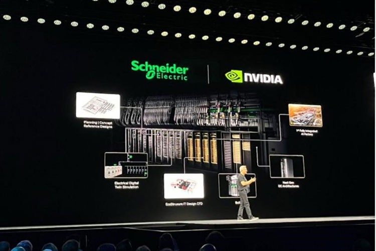 Schneider Electric NVIDIA ile yapay zeka altyapılarına özel veri merkezi tasarımları geliştirdi