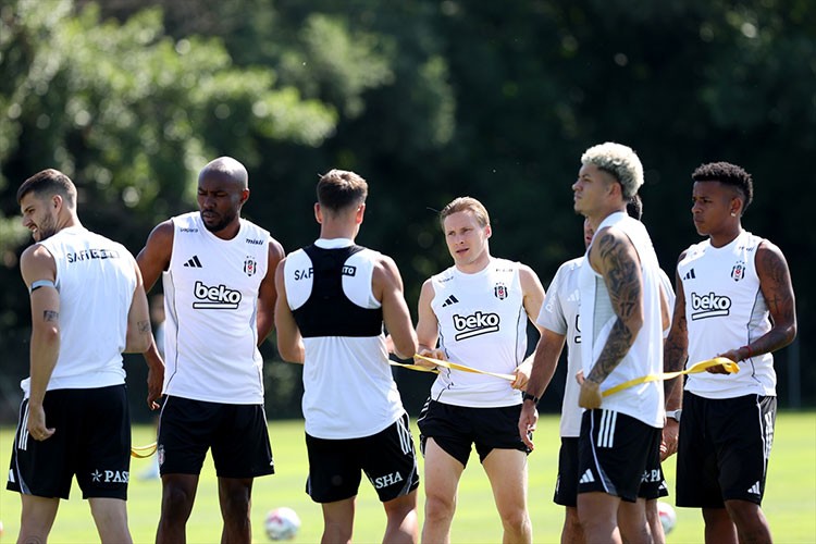 Beşiktaş'ta yeni sezon hazırlıkları devam etti